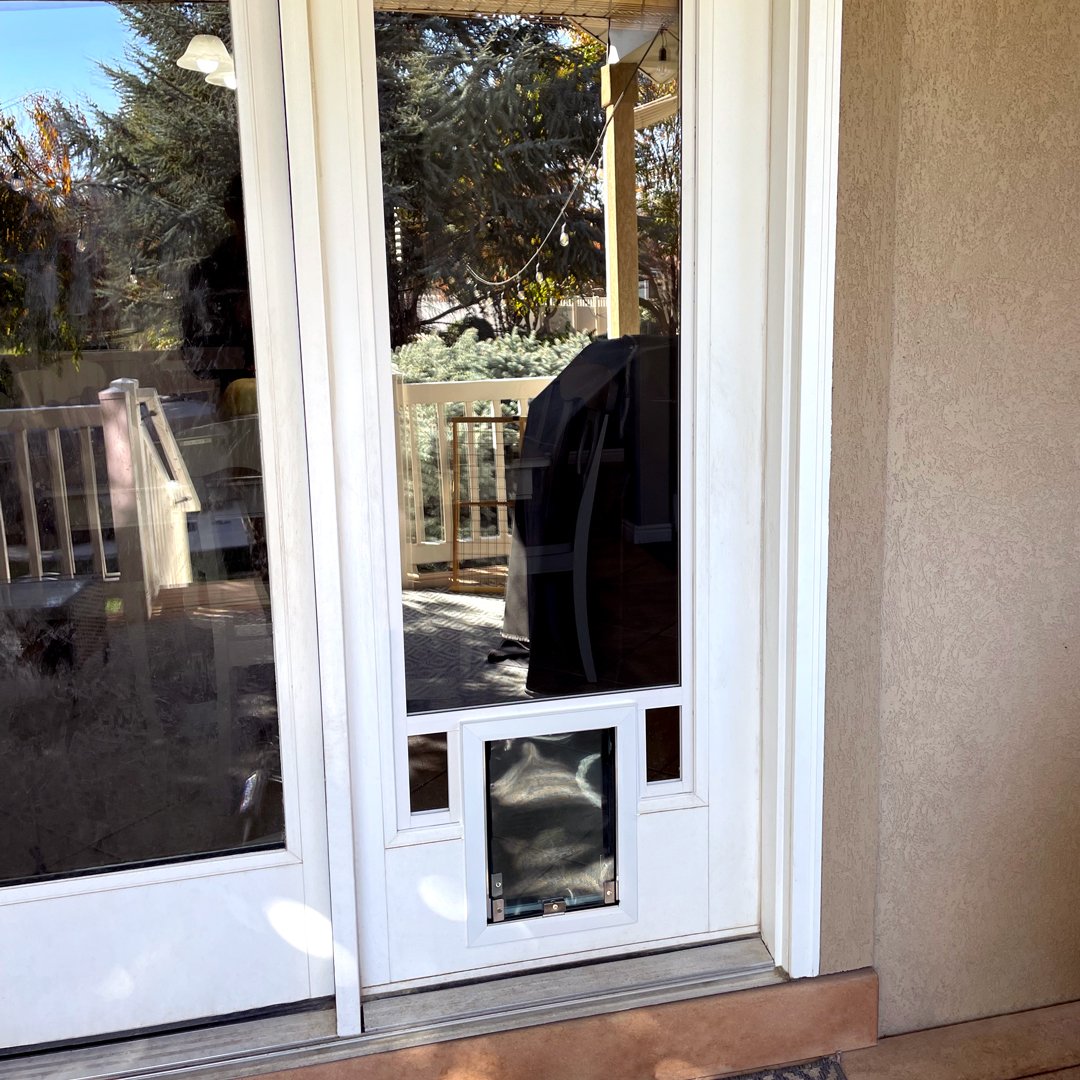 French Door With Hale Pet Door