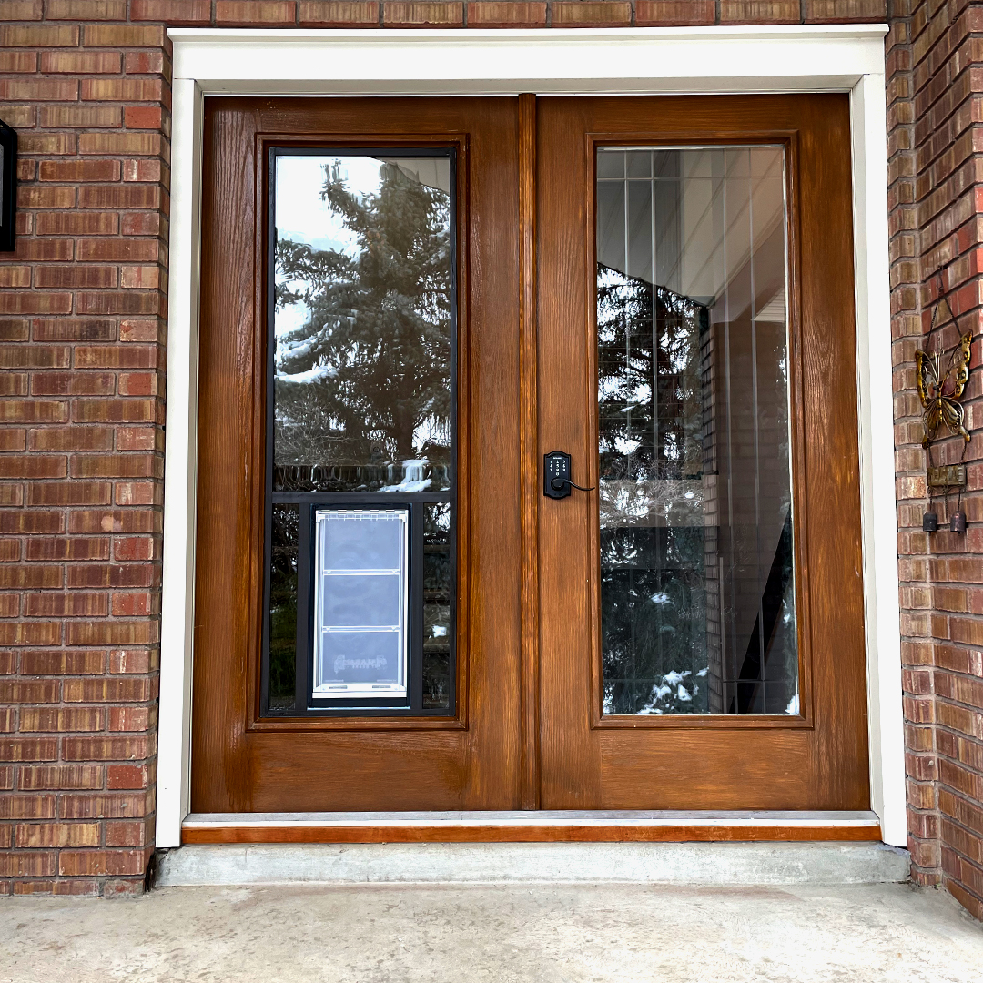 French Door With Endura Flap Pet Door