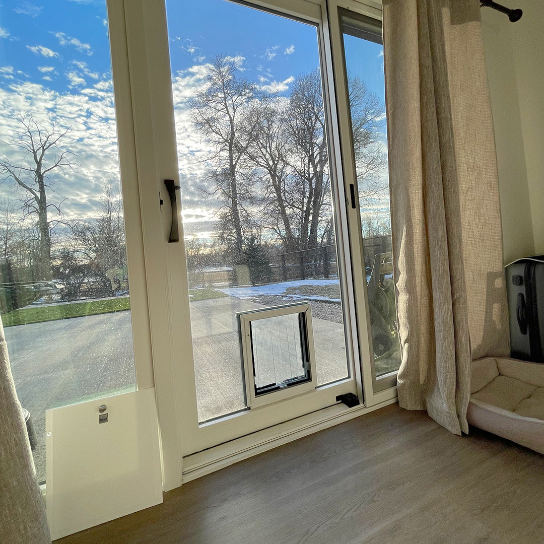 Sliding Glass Door With Hale Pet Door