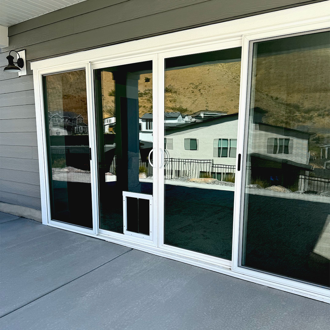 Sliding Glass Door With Endura Flap Pet Door