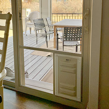 Sliding Glass Door With Endura Flap Pet Door
