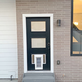 Glass Door With Endura Flap Pet Door